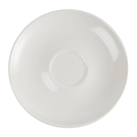 W888 Churchill Plain Whiteware Large Saucers 165mm (Pack of 24) - JD Catering Equipment Solutions Ltd