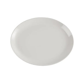 U718 Churchill Plain Whiteware Oval Plates 340mm (Pack of 12) - JD Catering Equipment Solutions Ltd