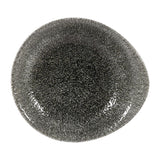 Churchill Raku Round Dish Quartz Black 185mm (Pack of 12) JD Catering Equipment Solutions Ltd