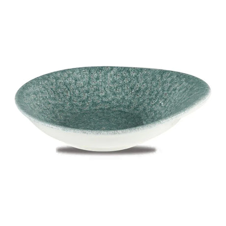 DY941 Churchill Raku Round Dish Topaz Blue 185mm (Pack of 12) - JD Catering Equipment Solutions Ltd