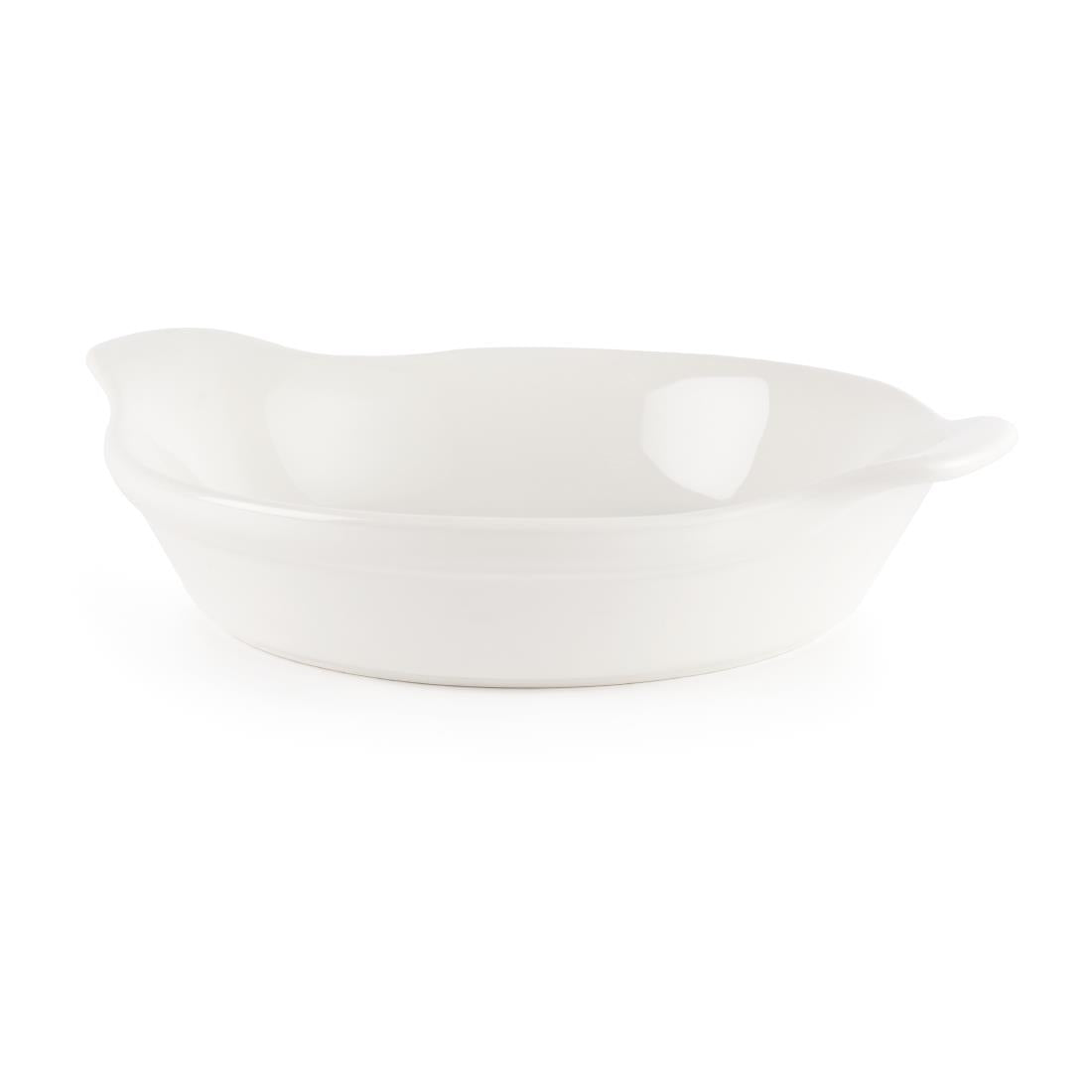 Churchill Round Eared Shirred Egg Dishes 180mm (Pack of 6) JD Catering Equipment Solutions Ltd