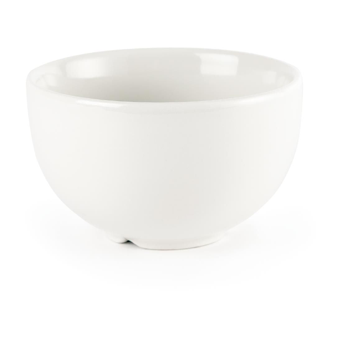 Churchill Snack Attack Small Soup Bowls White 284ml (Pack of 24) JD Catering Equipment Solutions Ltd