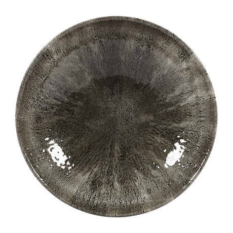 Churchill Stone Quartz Black Evolve Coupe Bowls 182mm (Pack of 12) JD Catering Equipment Solutions Ltd
