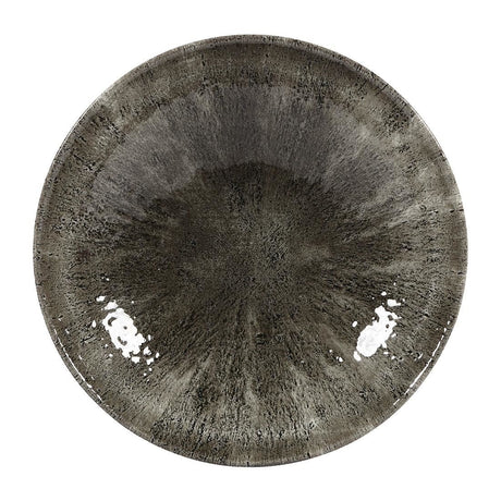 Churchill Stone Quartz Black Evolve Coupe Bowls 182mm (Pack of 12) JD Catering Equipment Solutions Ltd