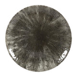 Churchill Stone Quartz Black Evolve Coupe Plates 217mm (Pack of 12) JD Catering Equipment Solutions Ltd