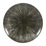 Churchill Stone Quartz Black Evolve Coupe Plates 260mm (Pack of 12) JD Catering Equipment Solutions Ltd