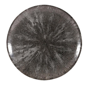 DY892 Churchill Stone Quartz Black Evolve Coupe Plates 288mm (Pack of 12) - JD Catering Equipment Solutions Ltd