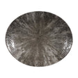 Churchill Stone Quartz Black Orbit Oval Coupe Plates 270mm (Pack of 12) JD Catering Equipment Solutions Ltd