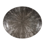 Churchill Stone Quartz Black Orbit Oval Coupe Plates 270mm (Pack of 12) JD Catering Equipment Solutions Ltd