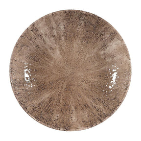 DY912 Churchill Stone Zircon Brown Evolve Coupe Plates 217mm (Pack of 12) - JD Catering Equipment Solutions Ltd