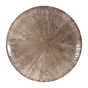 DY910 Churchill Stone Zircon Brown Evolve Coupe Plates 228mm (Pack of 12) - JD Catering Equipment Solutions Ltd