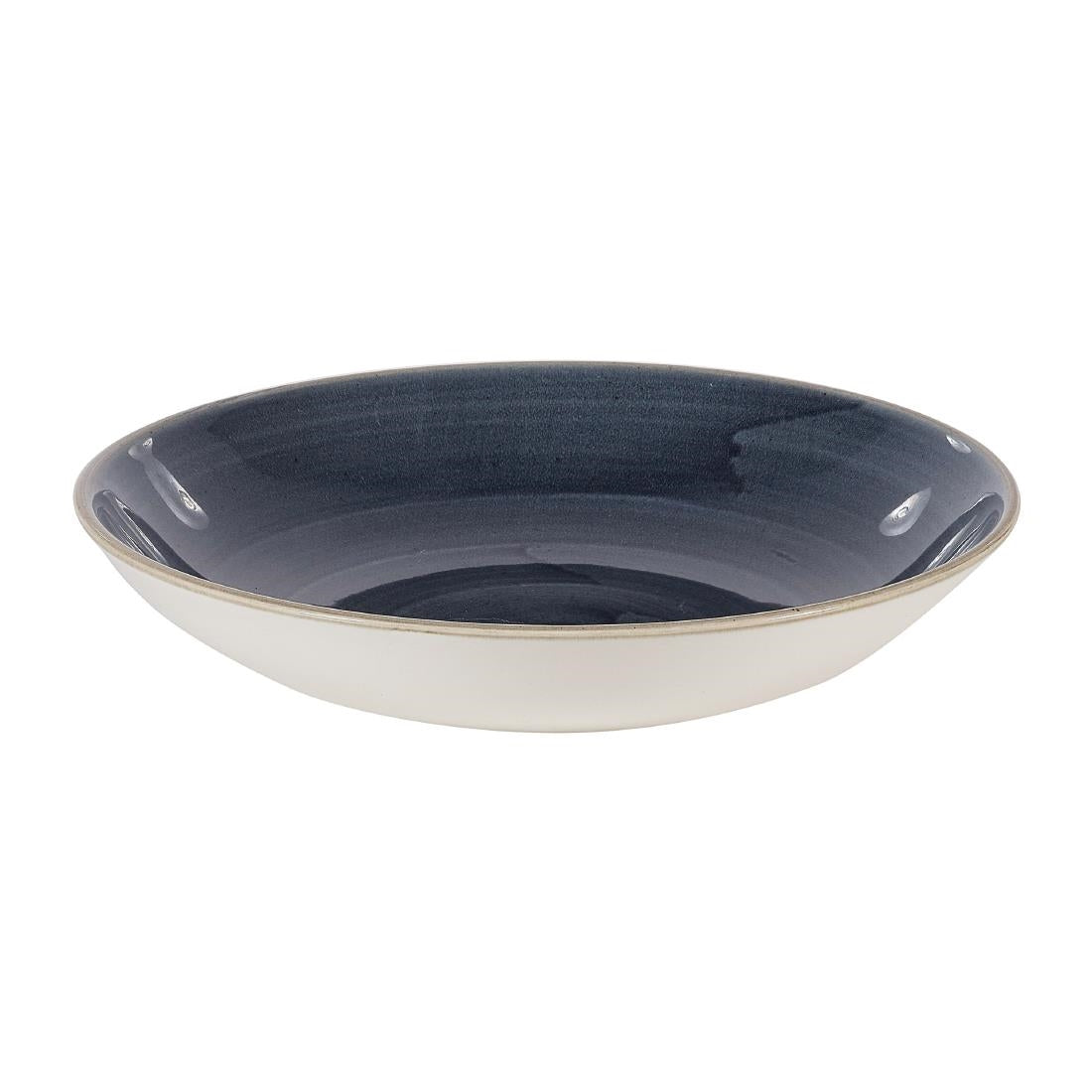 Churchill Stonecast Coupe Bowls Blueberry 182mm (Pack of 12) DW355 JD Catering Equipment Solutions Ltd