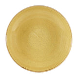 Churchill Stonecast Coupe Bowls Mustard Seed Yellow 310mm (Pack of 6) JD Catering Equipment Solutions Ltd