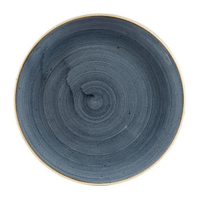DW351 Churchill Stonecast Coupe Plates Blueberry 260mm (Pack of 12) - JD Catering Equipment Solutions Ltd