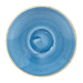 Churchill Stonecast Espresso Saucers Cornflower Blue 118mm (Pack of 12) JD Catering Equipment Solutions Ltd