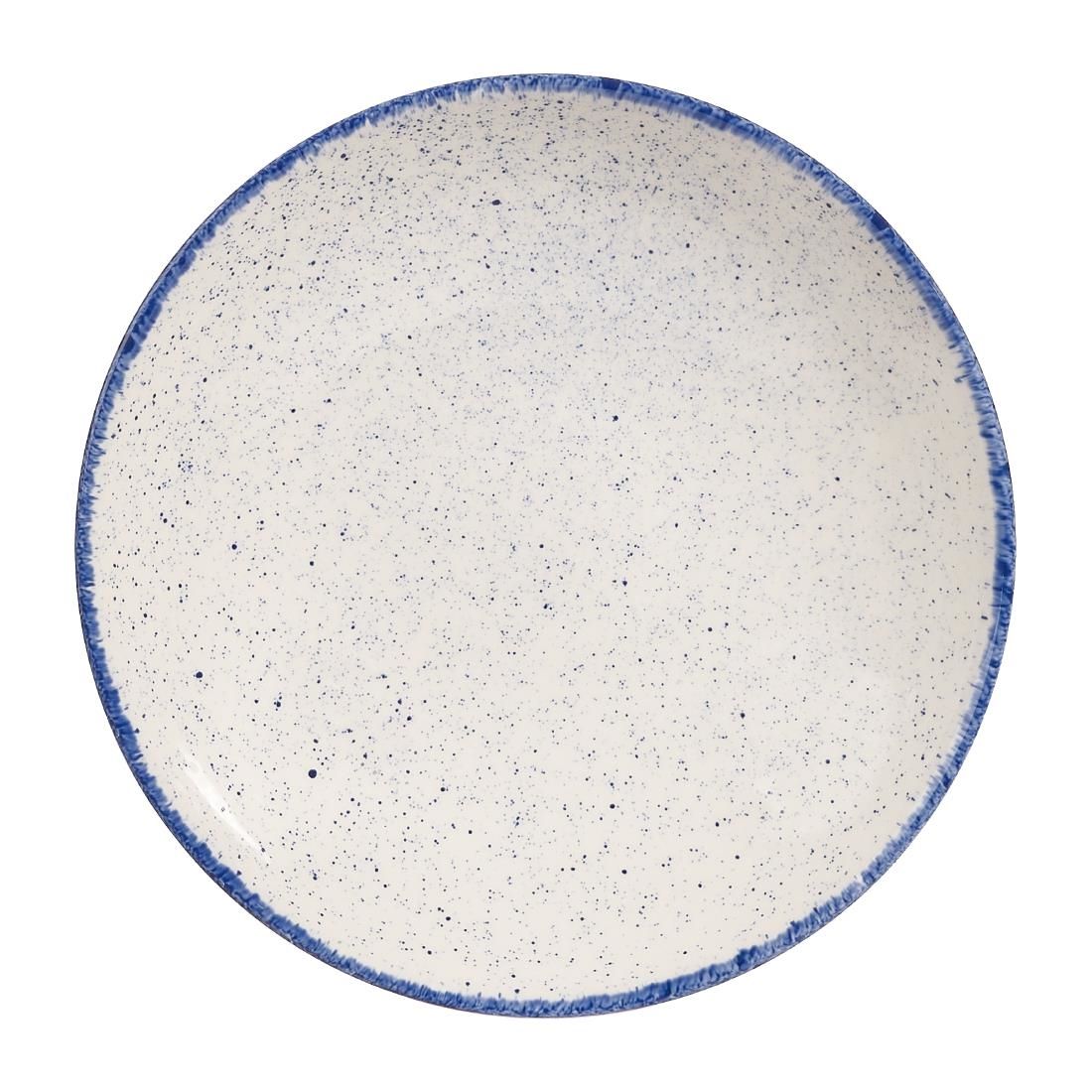 Churchill Stonecast Hints Coupe Bowls Indigo Blue 182mm (Pack of 12) JD Catering Equipment Solutions Ltd