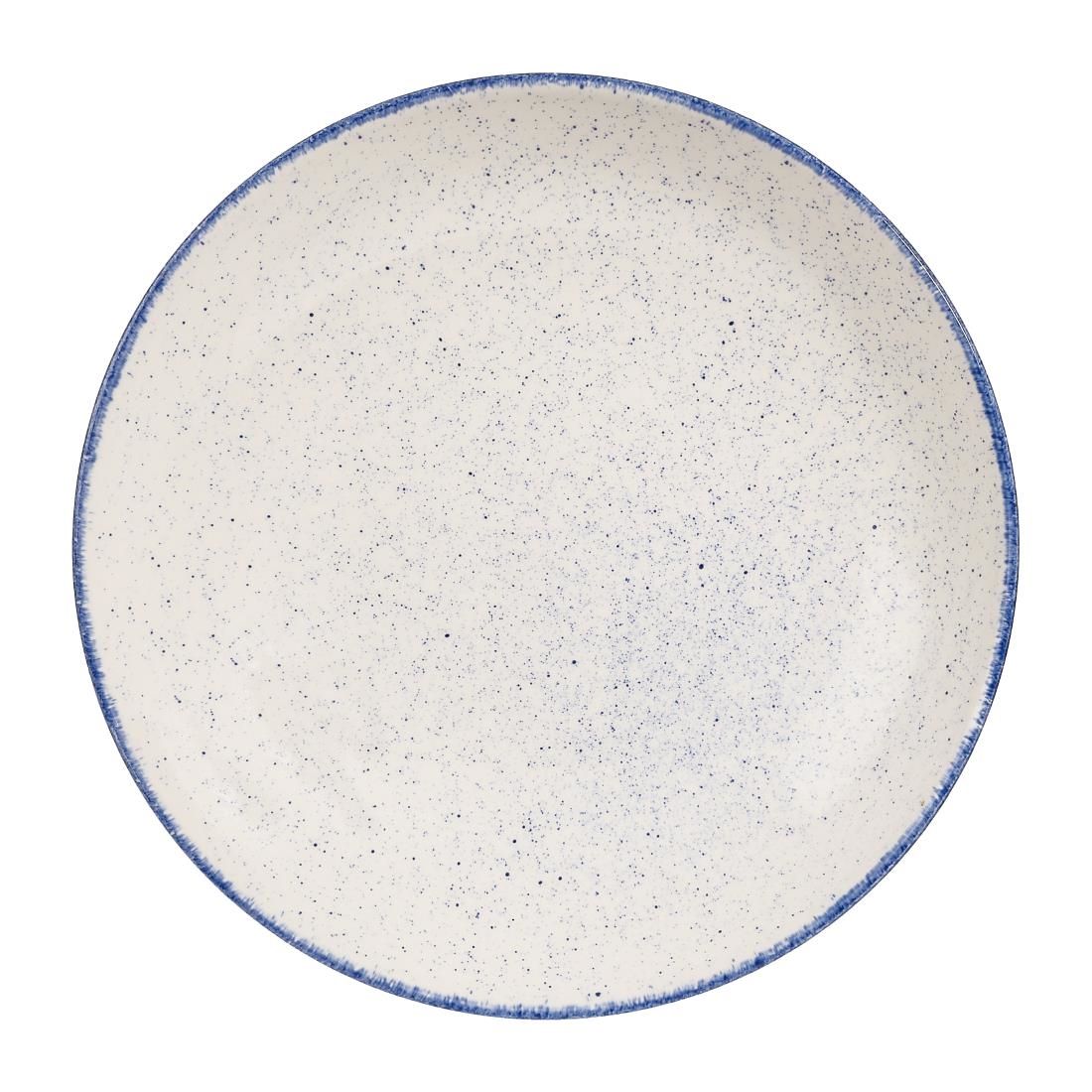 Churchill Stonecast Hints Coupe Bowls Indigo Blue 248mm (Pack of 12) JD Catering Equipment Solutions Ltd