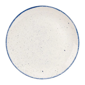 DS575 Churchill Stonecast Hints Coupe Plates Indigo Blue 260mm (Pack of 12) - JD Catering Equipment Solutions Ltd