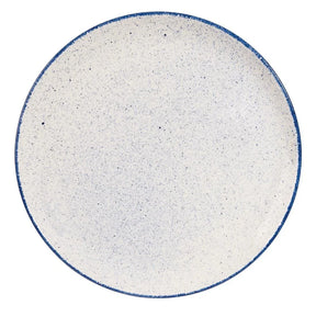 DS573 Churchill Stonecast Hints Coupe Plates Indigo Blue 324mm (Pack of 6) - JD Catering Equipment Solutions Ltd