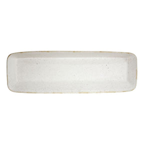 Churchill Stonecast Hints Rectangular Baking Dishes Barley White 160 x 530mm JD Catering Equipment Solutions Ltd