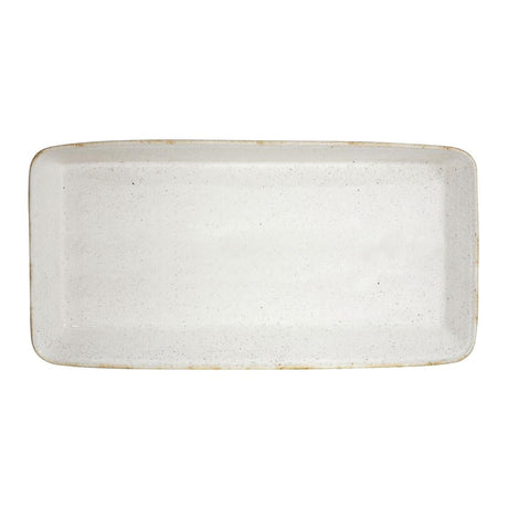 Churchill Stonecast Hints Rectangular Baking Dishes Barley White 325 x 530mm JD Catering Equipment Solutions Ltd