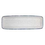 Churchill Stonecast Hints Rectangular Baking Dishes Indigo Blue 160 x 530mm JD Catering Equipment Solutions Ltd