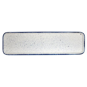 DY210 Churchill Stonecast Hints Rectangular Flat Trays Indigo Blue 150 x 530mm (Pack of 4) - JD Catering Equipment Solutions Ltd