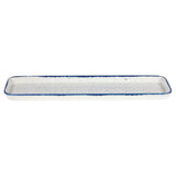 Churchill Stonecast Hints Rectangular Flat Trays Indigo Blue 150 x 530mm (Pack of 4) JD Catering Equipment Solutions Ltd