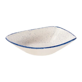 DS583 Churchill Stonecast Hints Triangle Bowls Indigo Blue 235mm (Pack of 12) - JD Catering Equipment Solutions Ltd