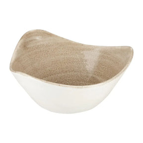 HC796 Churchill Stonecast Patina Antique Triangle Bowls Taupe 153mm (Pack of 12) - JD Catering Equipment Solutions Ltd