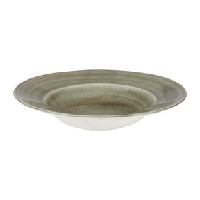 HC819 Churchill Stonecast Patina Antique Wide Rim Bowls Green 280mm (Pack of 12) - JD Catering Equipment Solutions Ltd