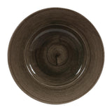 Churchill Stonecast Patina Profile Wide Rim Bowls Iron Black 280mm (Pack of 12) JD Catering Equipment Solutions Ltd