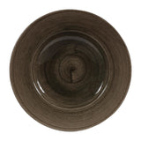Churchill Stonecast Patina Profile Wide Rim Bowls Iron Black 280mm (Pack of 12) JD Catering Equipment Solutions Ltd