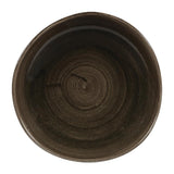 Churchill Stonecast Patina Round Trace Plates Iron Black 264mm (Pack of 12) JD Catering Equipment Solutions Ltd