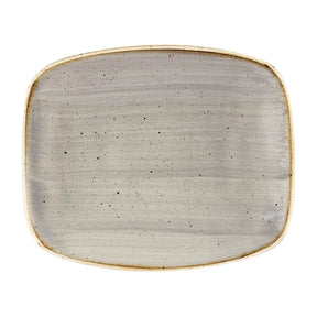 DW328 Churchill Stonecast Rectangular Plates Barley White 126 x 154mm - JD Catering Equipment Solutions Ltd