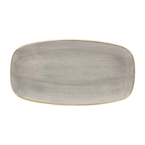DW333 Churchill Stonecast Rectangular Plates Peppercorn Grey 153 x 298mm - JD Catering Equipment Solutions Ltd