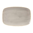 Churchill Stonecast Rectangular Plates Peppercorn Grey 199 x 300mm JD Catering Equipment Solutions Ltd