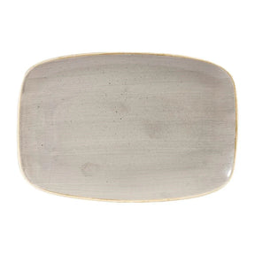 DW331 Churchill Stonecast Rectangular Plates Peppercorn Grey 199 x 300mm - JD Catering Equipment Solutions Ltd