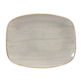DW332 Churchill Stonecast Rectangular Plates Peppercorn Grey 202 x 261mm - JD Catering Equipment Solutions Ltd