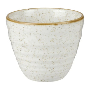 HC828 Churchill Stonecast Round Chip Mugs Barley White Ripple 285ml (Pack of 12) - JD Catering Equipment Solutions Ltd