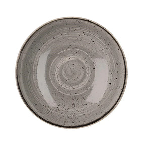 GM687 Churchill Stonecast Round Coupe Bowl Peppercorn Grey 220mm (Pack of 12) - JD Catering Equipment Solutions Ltd