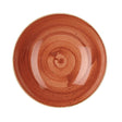 Churchill Stonecast Round Coupe Bowl Spiced Orange 182mm (Pack of 12) JD Catering Equipment Solutions Ltd