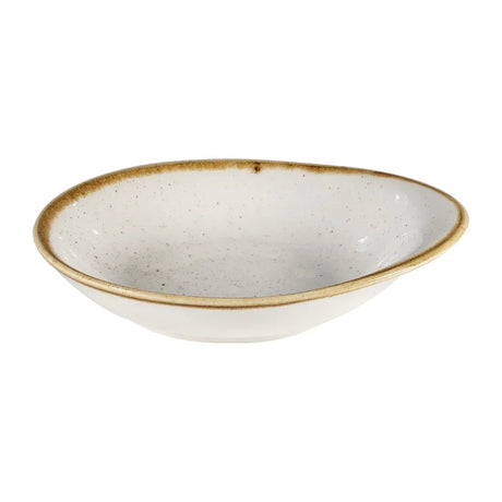 DY873 Churchill Stonecast Round Dishes Barley White 185mm (Pack of 12) - JD Catering Equipment Solutions Ltd