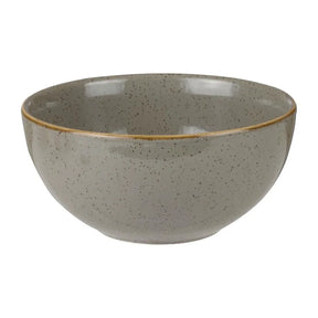 HC833 Churchill Stonecast Round Soup Bowls Peppercorn Grey 132mm (Pack of 12) - JD Catering Equipment Solutions Ltd