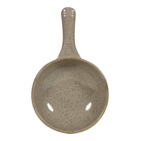 DW609 Churchill Stonecast Small Skillet Pans Peppercorn Grey 230mm (Pack of 6) - JD Catering Equipment Solutions Ltd