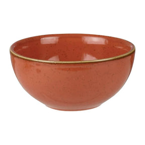 HC836 Churchill Stonecast Spiced Orange Soup Bowls 132mm (Pack of 12) - JD Catering Equipment Solutions Ltd