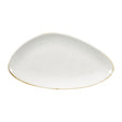 Churchill Stonecast Triangular Plates Barley White 355mm (Pack of 6) JD Catering Equipment Solutions Ltd