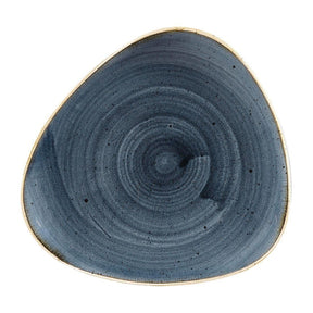 DW364 Churchill Stonecast Triangular Plates Blueberry 192mm (Pack of 12) - JD Catering Equipment Solutions Ltd