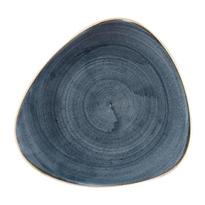DW363 Churchill Stonecast Triangular Plates Blueberry 229mm (Pack of 12) - JD Catering Equipment Solutions Ltd