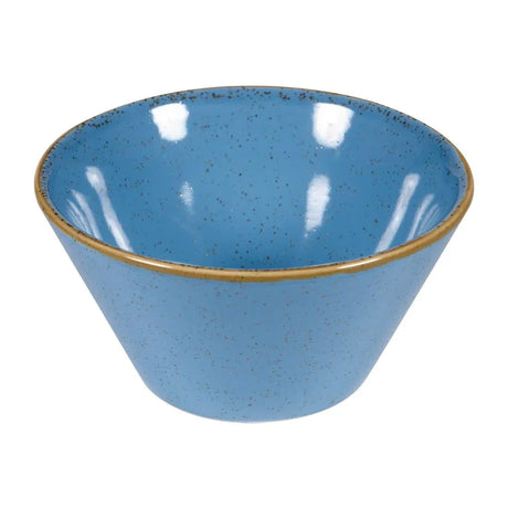 DY890 Churchill Stonecast Zest Bowls Cornflower Blue 121mm (Pack of 12) - JD Catering Equipment Solutions Ltd